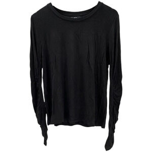 Comfort Code Women's Neck Swing Top Black - Regular